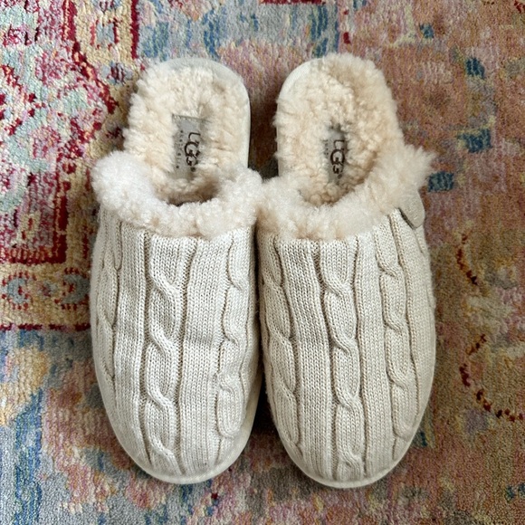 UGG Shoes - Ugg Australia Sweater Knit Scuffette Slippers - 8